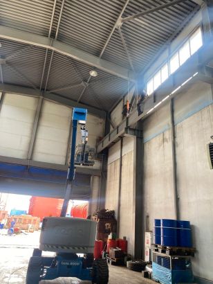 Нивелировка, рихтовка подкрановых, крановых путей