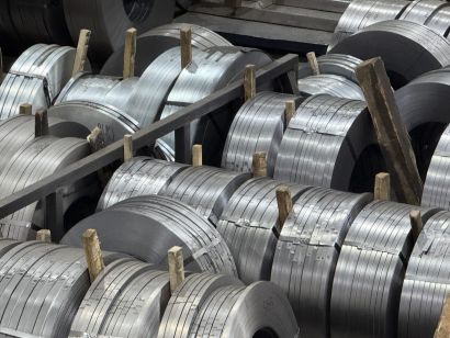 Лента стальная х/к упаковочная , штрипс