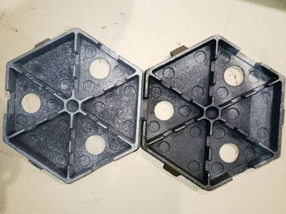 Плитка чугунная для промышленных полов