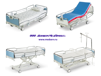Кровати медицинские больничные Lojer