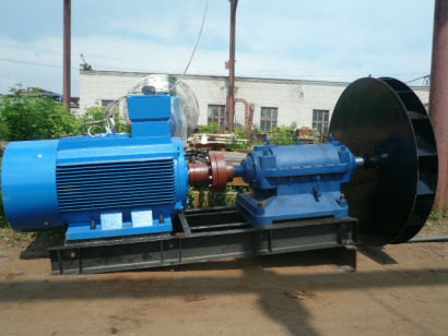 Ходовые части к дымососам и вентиляторам