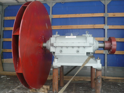 Ходовые части к дымососам и вентиляторам