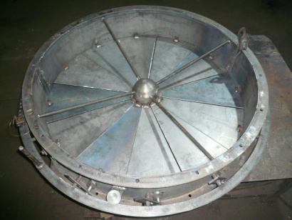 Осевые направляющие аппараты для дымососов и вентиляторов