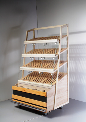 Стеллажи хлебные для пекарни, магазина, кафе