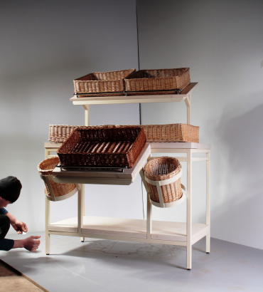 Стеллажи хлебные для пекарни, магазина, кафе