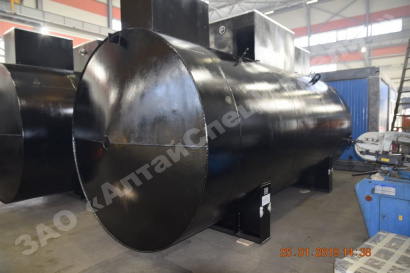 Резервуар горизонтальный стальной подземный