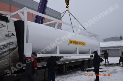 Резервуары горизонтальные стальные надземные