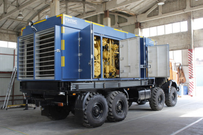 Аренда азотной компрессорной станции АГС 620