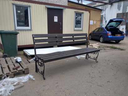 Кованая скамейка AB-1051-2000