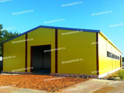 Быстровозводимые здания из сэндвич панелей