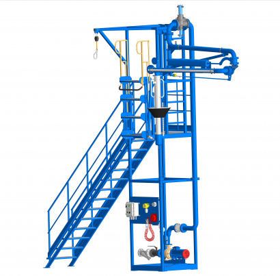 АСНС- Система автоматизированная налива-слива в автомобильные и железнодорожные цистерны