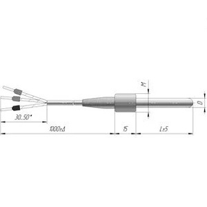 Термосопротивления с кабельным выводом