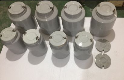 Лабораторные шаровые мельницы и стальные размольные барабаны (стаканы)