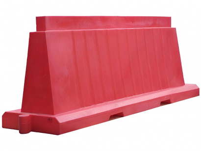 Барьер дорожный пластиковый вкладывающийся 1,5 м красный