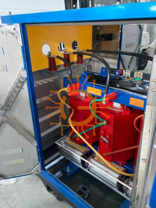 Трансформатор сухой ТСЗЛ/1600/6/0.4/D/Yн-11/IP31/Al с литой изоляцией