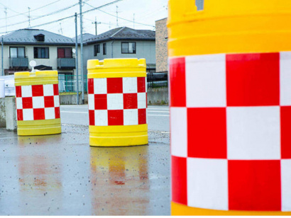 Дорожный сигнальный водоналивной буфер