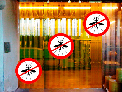 Завесы ПВХ (силиконовые) от холода и мороза, изготовление 1 час