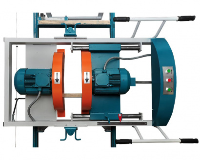 Станок двухпильный кромкообрезной ЦОД-450, ЦОД-500