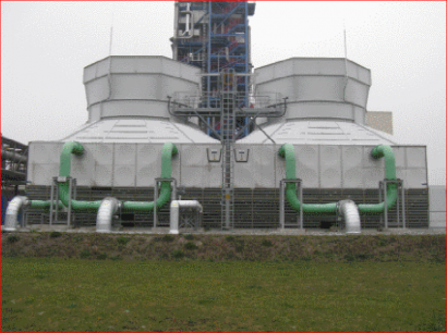 ПГТЭС 75МВт газовая турбина "GE/Thomassen" GUD Kraftwerk Парогазотурбинная теплоэлектростанция