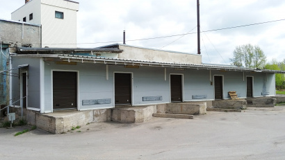 Промздание 2366 м2 + 1,35 га в центре Луги — всего 35 млн.руб.