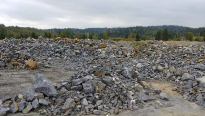 Действующий гранитный карьер в Карелии с подтвержденными запасами 27+ млн.куб.м