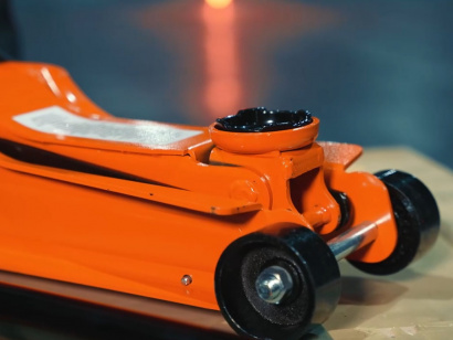 Домкрат гидравлический подкатной с низким подхватом СибТаль, 85-370 мм, 2т