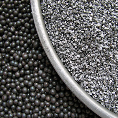 Дробь (балластная, чугунная, стальная)