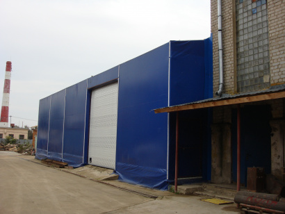 Тентовые ангары, тентовый склад