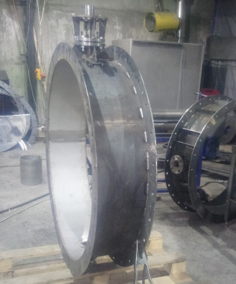 Затвор дисковы поворотный TECHNOFLAME