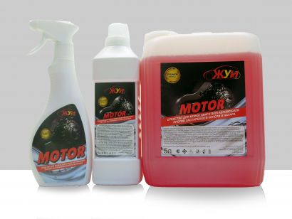 Motor+ Универсальное моющее средство для удаление нагара, масляных, жировых и нефтяных загрязнений