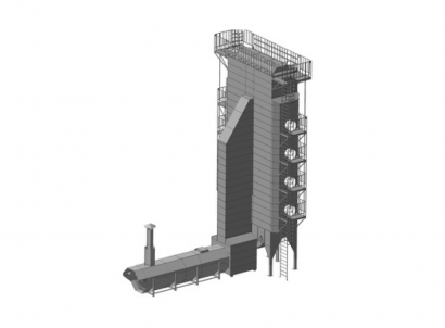 Зерносушилки шахтные
