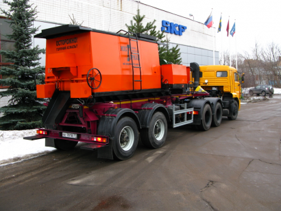 Многоцелевой термос-миксер ( кохер) для литого асфальта УРД-2Н