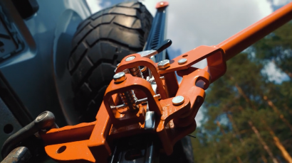 Домкрат реечный СИБТАЛЬ, модель HI-JACK, 125*1330мм, 3Т