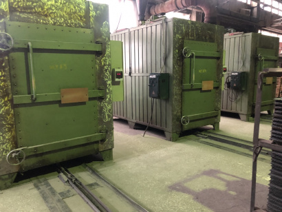 Печи для прокалки электродов