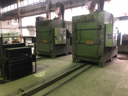 Печи для прокалки электродов