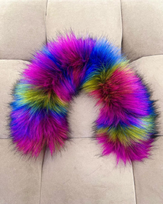 Опушки из имитированного Песца/Енота