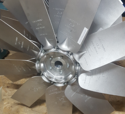 Крыльчатки собственного производства различных диаметров под заказ