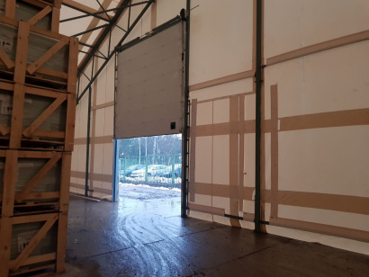 Каркасно-тентовые ангары