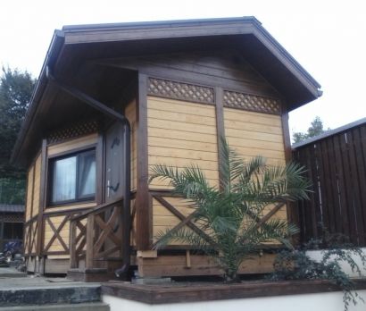 Отделка деревом