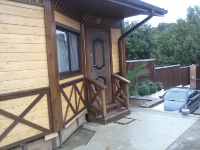 Отделка деревом