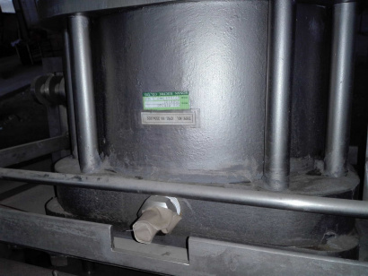 Трехвалковый каландр с пневмоцилидром Konan Electric CP61