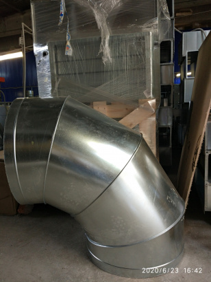 ВЕНТИЛЯЦИЯ-ФАСОННЫЕ ЧАСТИ К КРУГЛЫМ ВОЗДУХОВОДАМ