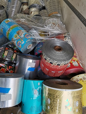 Отходы: металлизированная пленка