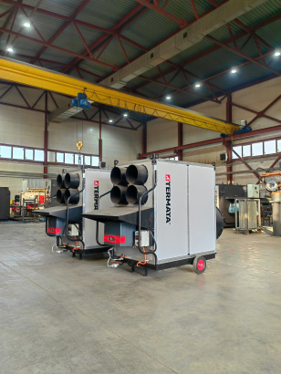 Мобильный теплогенератор непрямого нагрева