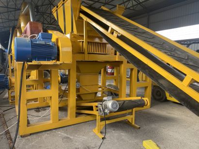 Шредер для переработки ТБО Auto Crusher Rubber