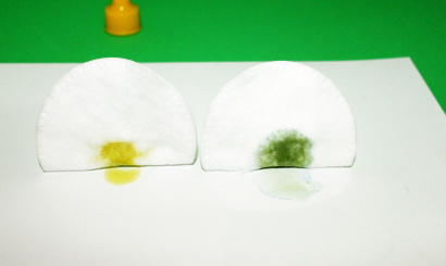 Индикатор на остатки ЧАС и гуанидинов