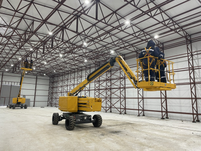 Быстровозводимые сборно-разборные ангары