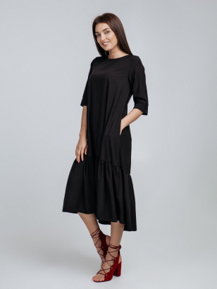 Женская одежда платье средней длины оптом