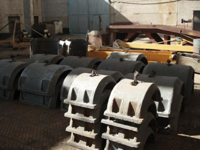 Чугунные балластирующие устройства, пригрузы на трубопроводы ЧБУ-1020, ЧБУ1220 и др