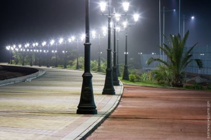 Парковые опоры освещения